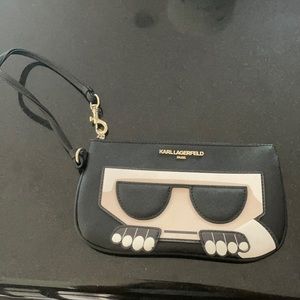 Karl Lagerfeld Wristlet NEVER USED